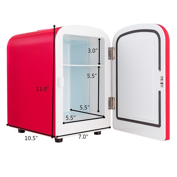 portable mini fridge cooler and warmer