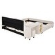 preview thumbnail 70 of 88, Velvet Upholstered Platform Bed Mother & Child Grounded Bed