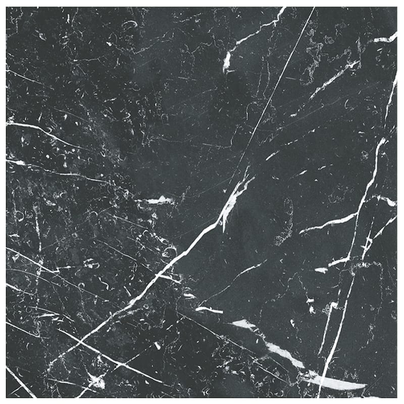 Merola Tile Timeless Marquina 9-3/4" x 9-3/4" Porcelain Floor and Wall Tile