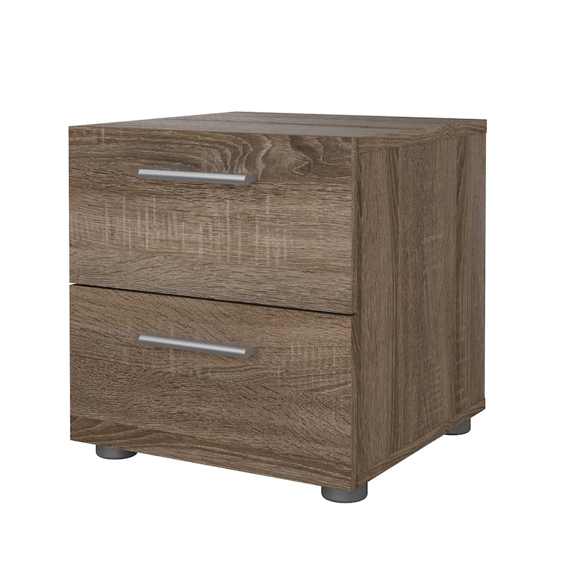 Porch & Den Angus Foiled 2-drawer Nightstand