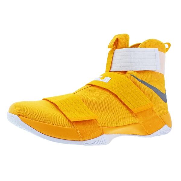 Shop Nike Lebron Soldier 10 Men S Mesh High Top Basketball Shoes