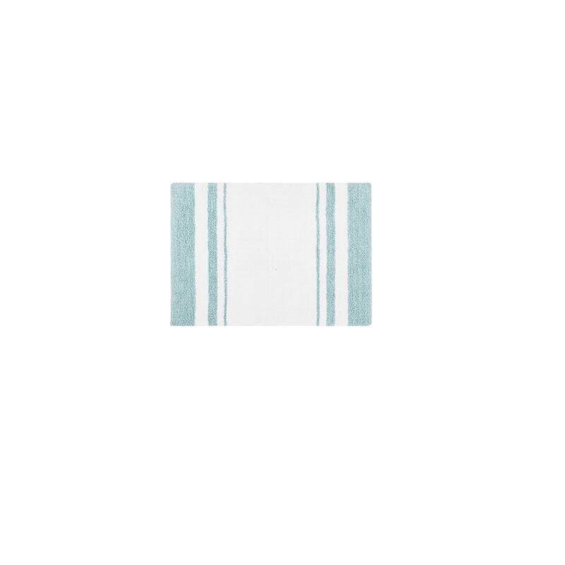 Madison Park Spa Cotton Reversible Bath Rug