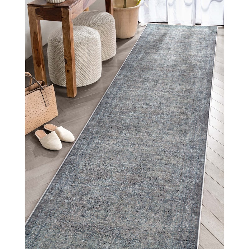 Well Woven Asha Vintage Juliette Persian Flat Pile Area Rug