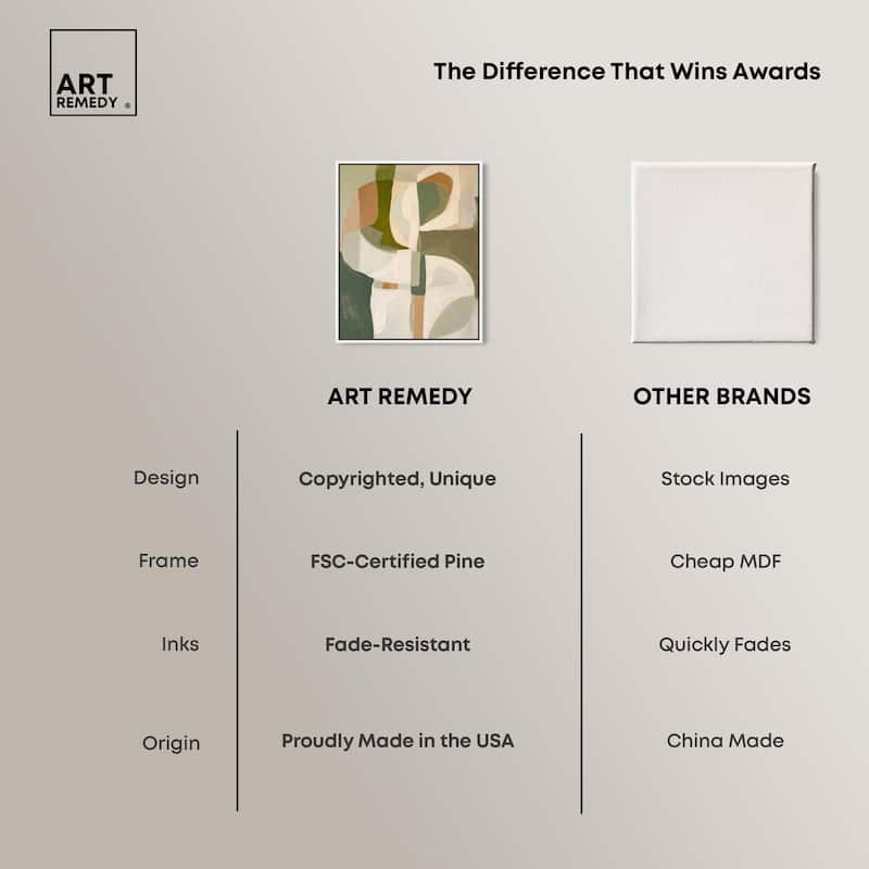 Soft Reverberations I Canvas by Art Remedy