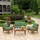 preview thumbnail 12 of 47, ARDEN Outdoor Loveseat Cushion Set, 48 x 24