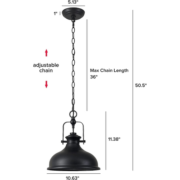 Black chain pendant light 2025