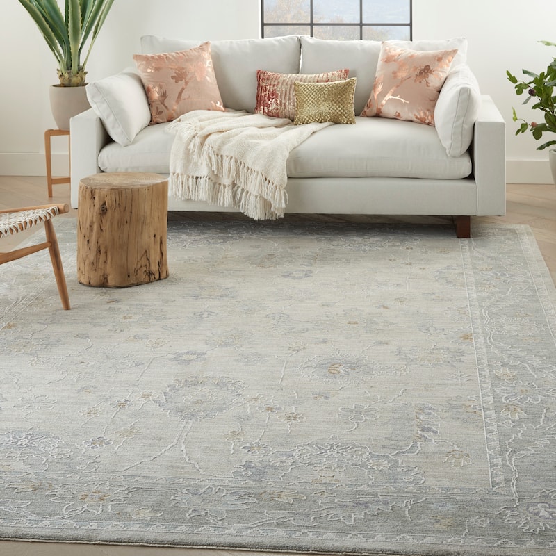 Nourison Asher Bordered Area Rug