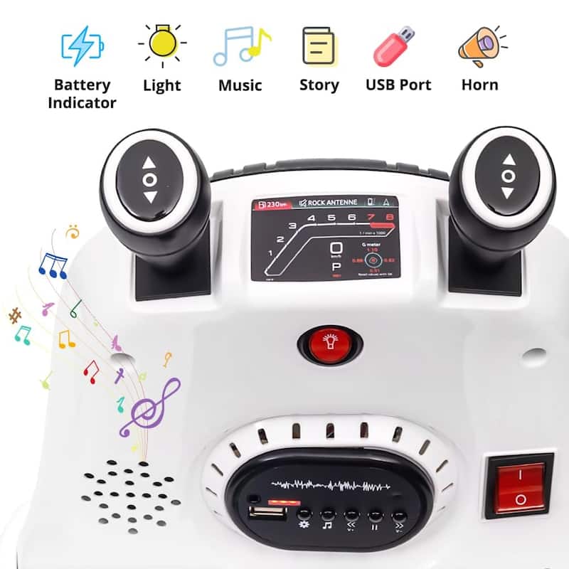 Ride On Bumper Car, Electric Kids Ride On Car with Remote Control