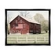 preview thumbnail 1 of 26, Stupell Patriotic Barn Flag Framed Floater Canvas Wall Art Design By Lori Deiter 21 x 17 - Black