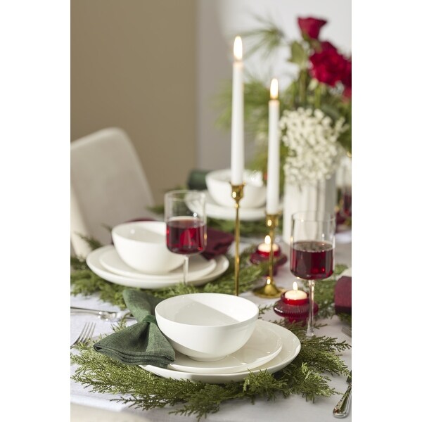 Lenox Studio 1414 Coupe 12-Piece Dinnerware Set - On Sale - Bed
