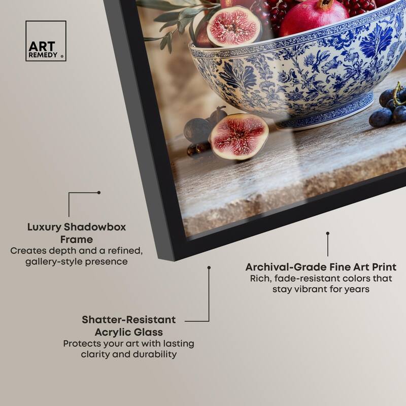 Grape Gathering Shadowbox by Art Remedy