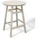 preview thumbnail 11 of 111, Polytrends Laguna Hdpe All Weather Outdoor Patio 35" Round Bar Table
