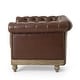 preview thumbnail 33 of 51, Castalia Chesterfield Tufted Club Chair by Christopher Knight Home - 39.00" L x 33.50" W x 28.00" H