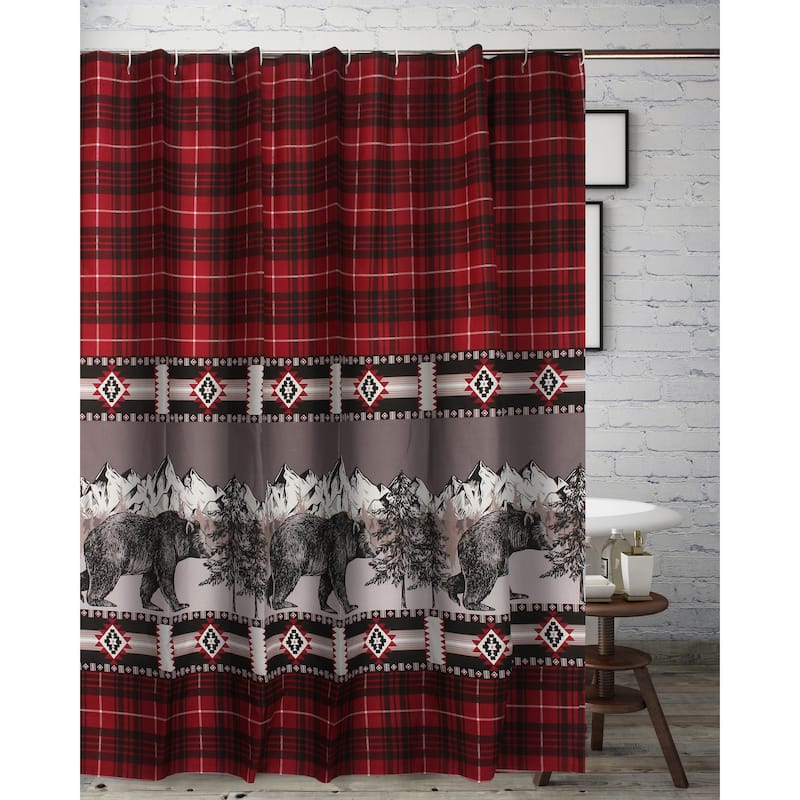 Greenland Home Fashions Timberline Bath & Shower Curtain