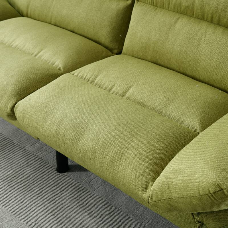 Sofa With Thick Cushion,Sofa Bed,Sleeper Sofa With Metal Feet