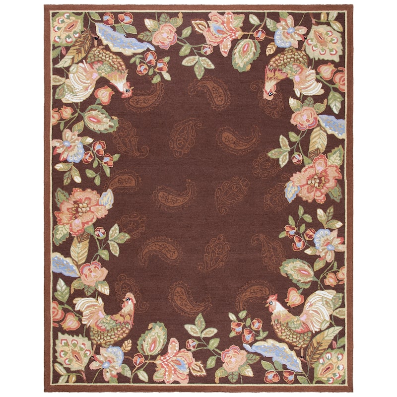 SAFAVIEH Handmade Chelsea Coby French Country Wool Rug