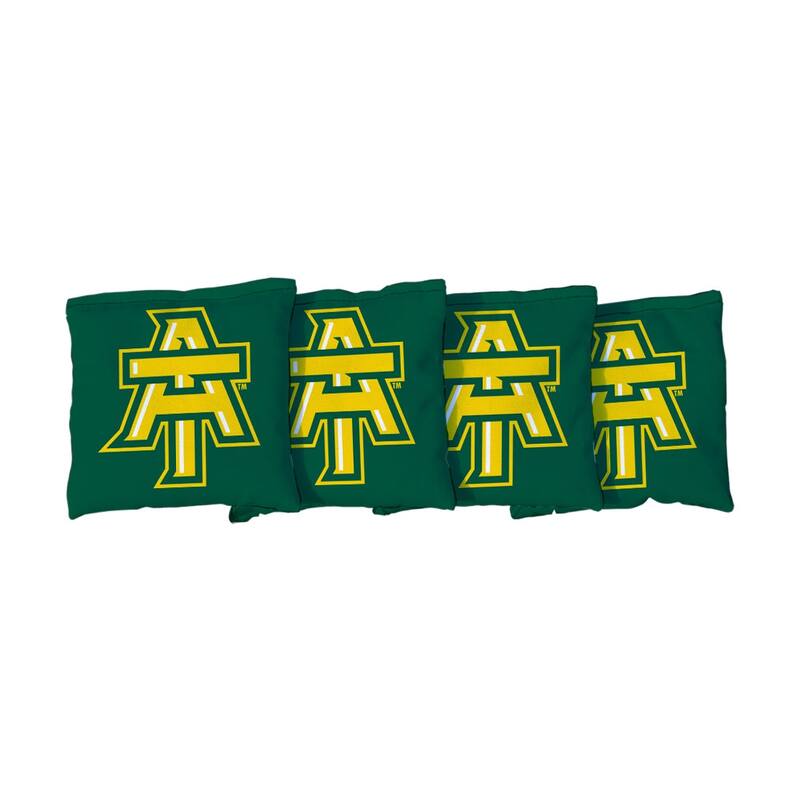 Arkansas Tech University Green Cornhole Bags - All-Weather Resin Filled