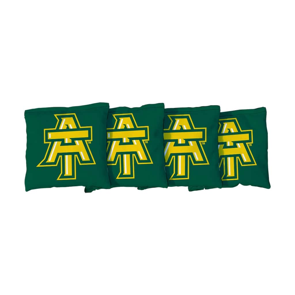 Arkansas Tech University Green Cornhole Bags