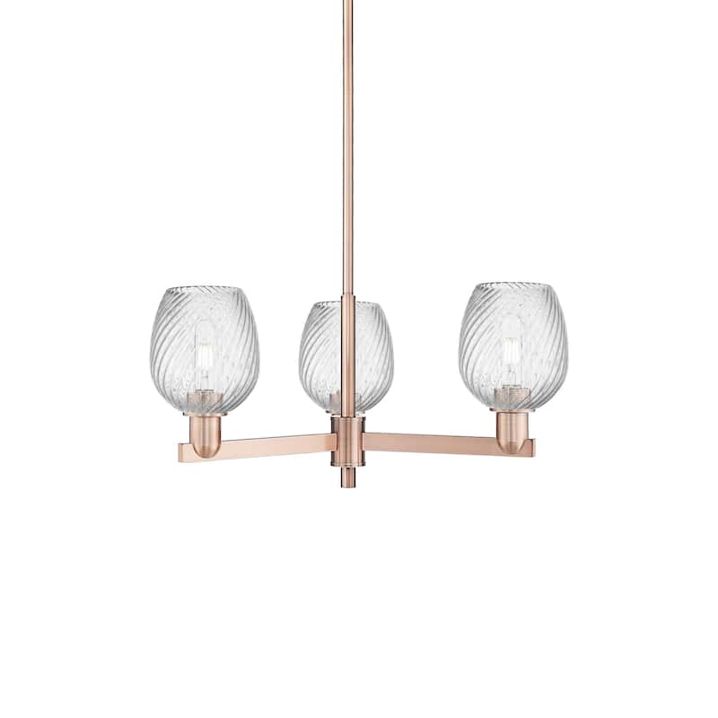 Innovations Lighting 716-3CR-12-28 Salina Chandelier Salina 3 Light