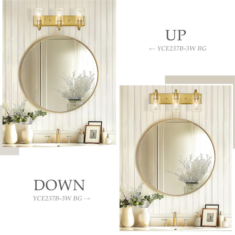 Bathroom Vanity Light Fixtures - Farmhouse Wall Light for Bathroom
