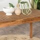 preview thumbnail 8 of 42, Middlebrook Surfside Solid Acacia Wood Outdoor Dining Table