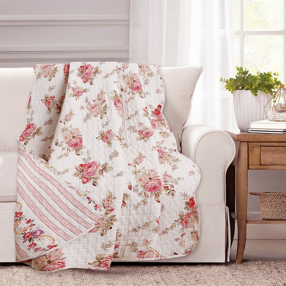 Floral Blankets and Throws