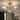 LNC Modern 3-Light Chandelier Clear Glass Gold Silver Low Profile Semi Flush Mount Ceiling Light