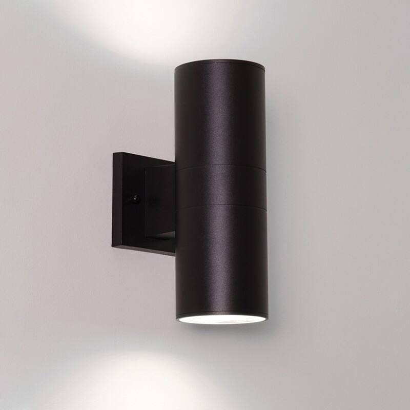 Everly 12-inch Black LED Outdoor Light