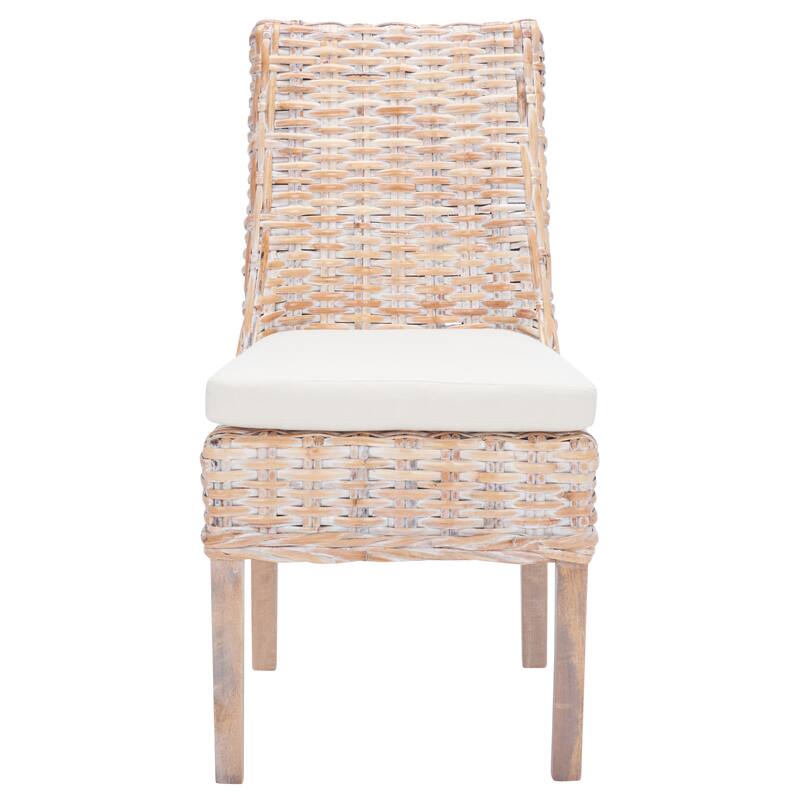 SAFAVIEH Pamella Arm Chair with Cushion - 20" W x 24" D x 39" H - 20Wx24Dx39H