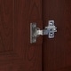 preview thumbnail 9 of 47, Bush Furniture Cabot Small Storage Cabinet with Doors - 31.38"L x 12.40"W x 29.96"H