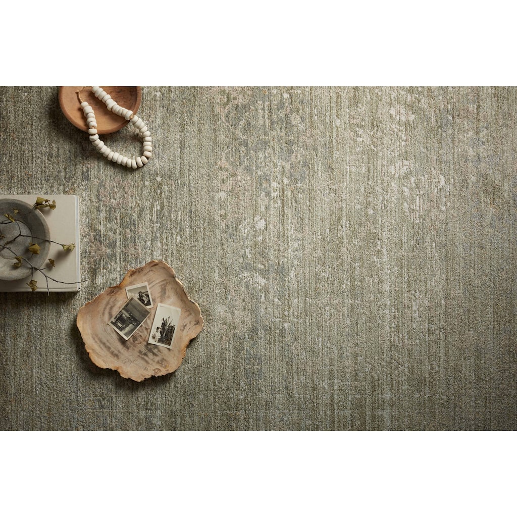 Alexander Home Ivy Distressed Oriental Area Rug