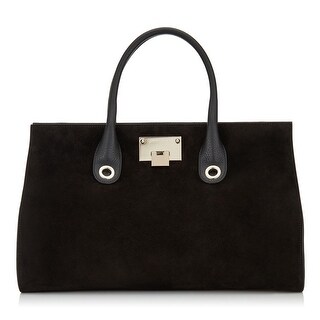 jimmy choo black shoulder bag