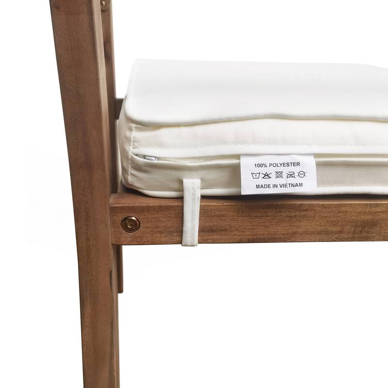 Acacia Wood Outdoor Dining Table And Chairs
