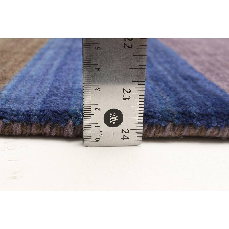 ECARPETGALLERY Hand Loomed Kashkuli Gabbeh Multi Color Wool Rug - 2'11 x 4'9