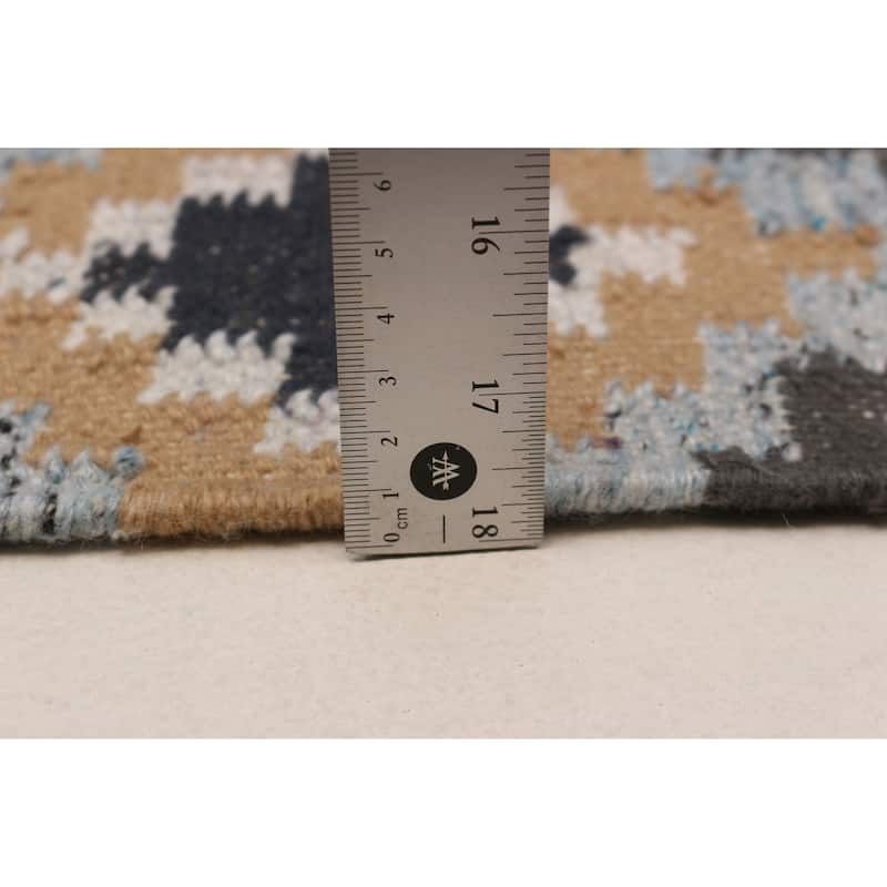 Ankara FW Grey Kilim 5'1" x 8'0" - 5'1 x 8'0