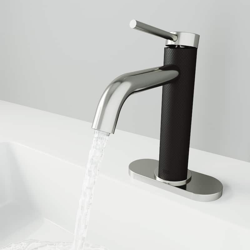 VIGO Madison 8" H Single Handle Single Hole Bathroom Faucet
