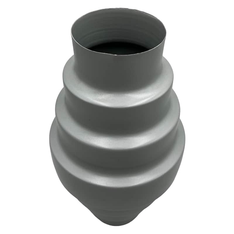 12 Inch Tall Decorative Handmade Aluminum Modern Flower Vase