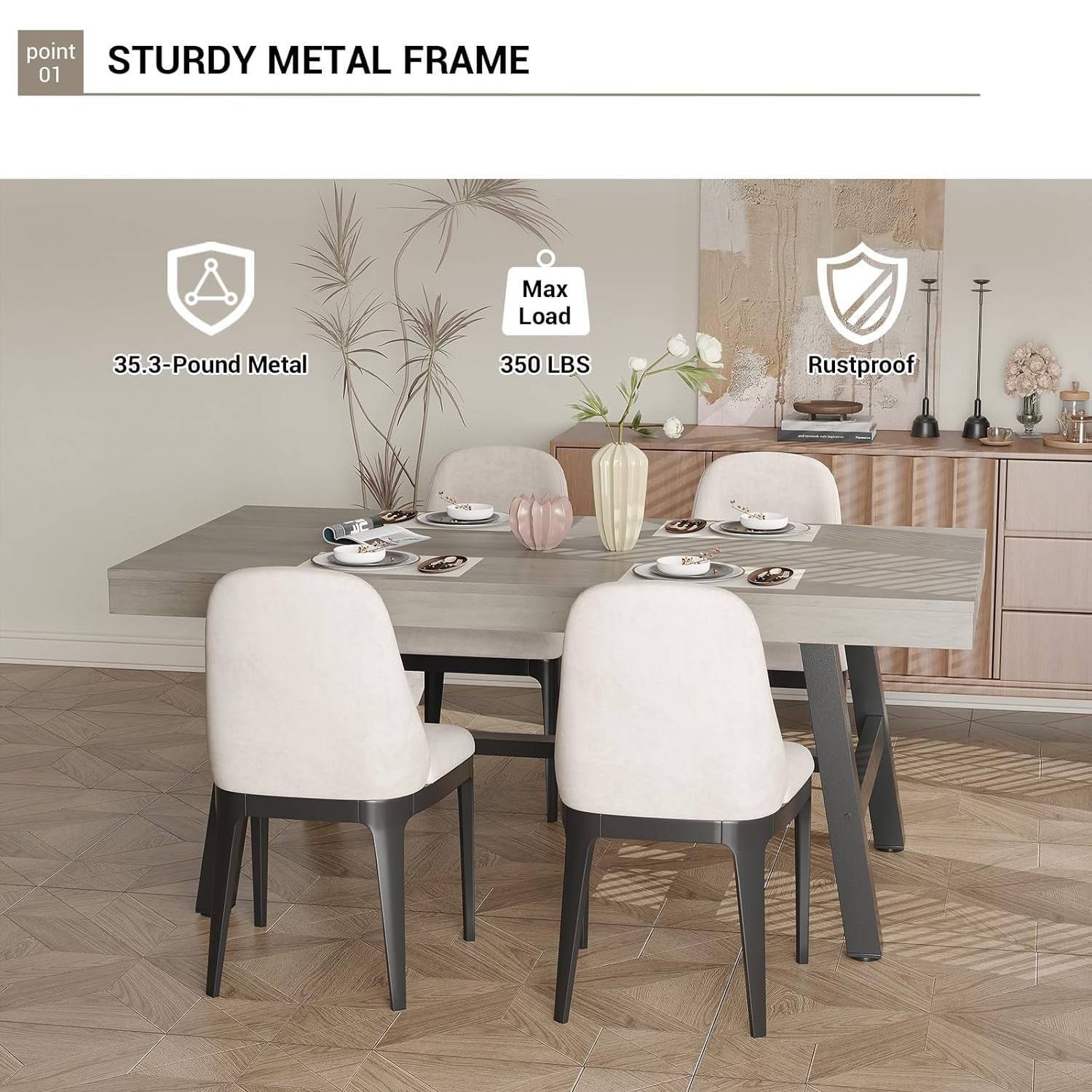 Mandaue Foam To Extendable Dining Table Industrial Long Dining