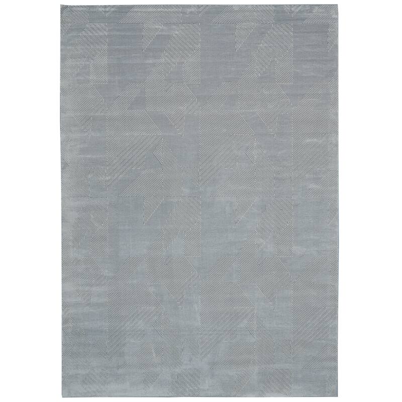 Calvin Klein Orlando Geometric Textured Modern Area Rug