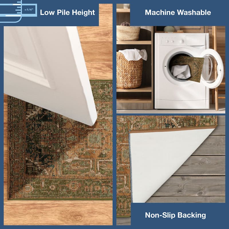 Liora Manne Esencia Heriz Indoor/Outdoor Mat