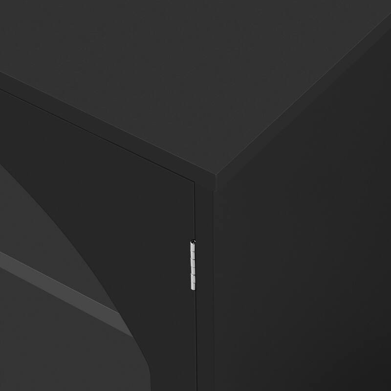 68.9" Modern Minimalist TV Stand for TVs up to 75 Inches, Entertainment Center Media Console Cabinet with Adjustable Shelves