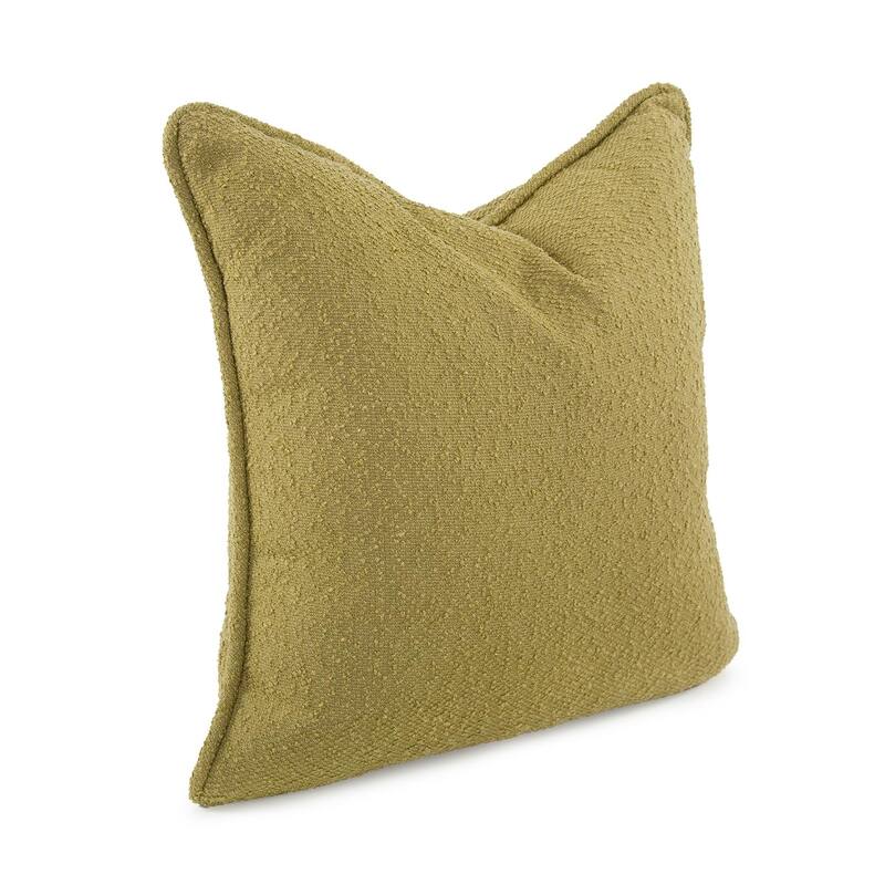 Allan Andrews Indoor/Outdoor 20" Square Textured Accent Pillow with Cover, Alicante Collection