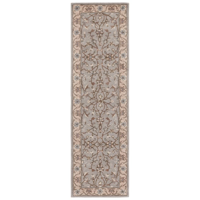 SAFAVIEH Handmade Heritage Scrollwork Traditional Oriental Wool Rug