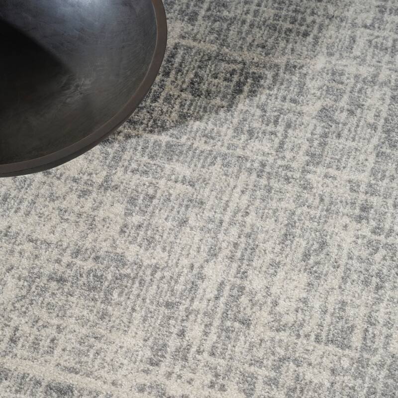 Calvin Klein Currents Indoor only Cream / Ivory Abstract Area Rug