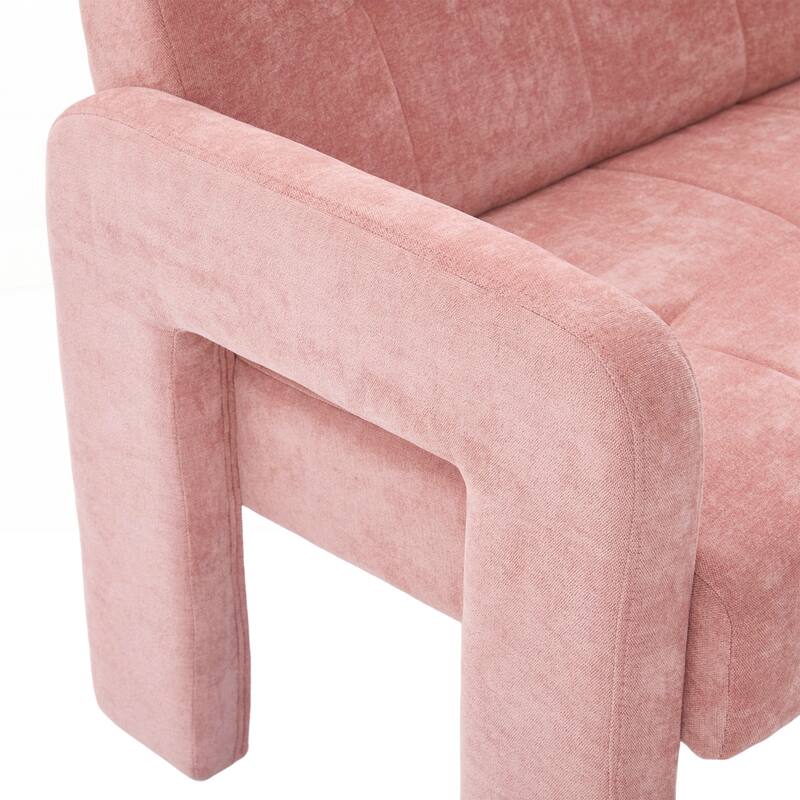 Modern Double Armchair Living Room & Bedroom Compact Upholstered Sofa Leisure Sofa