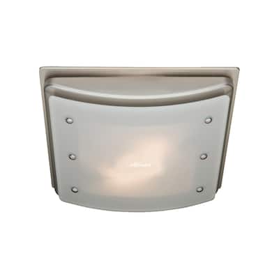 Hunter Ellipse 100 CFM Ceiling Exhaust Bath Fan with Light and Night Light