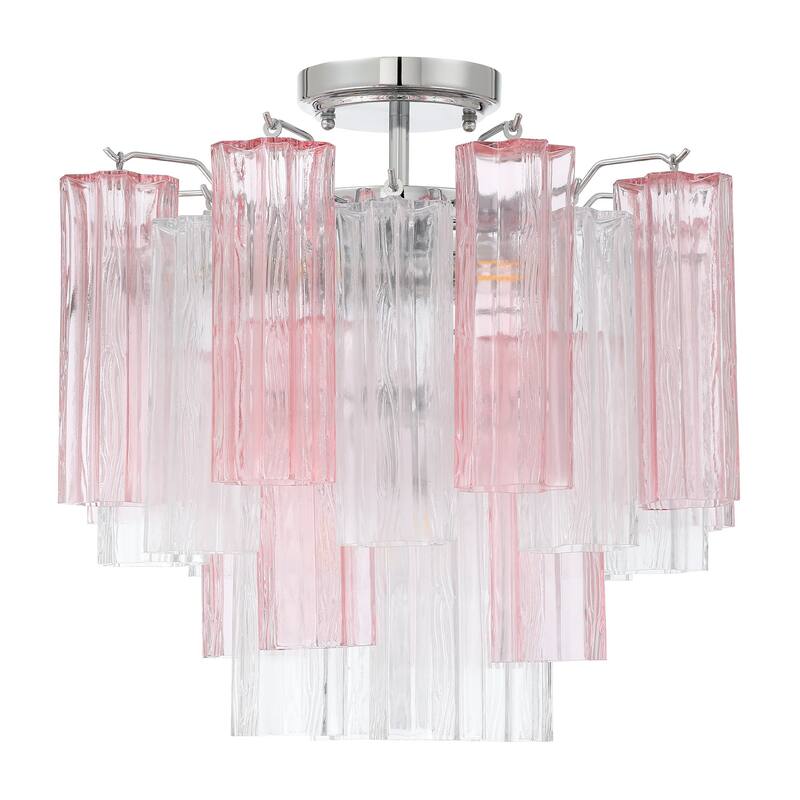 Crystorama Lighting Group ADD-300-SP_CEILING Addis 4 Light 18" Wide