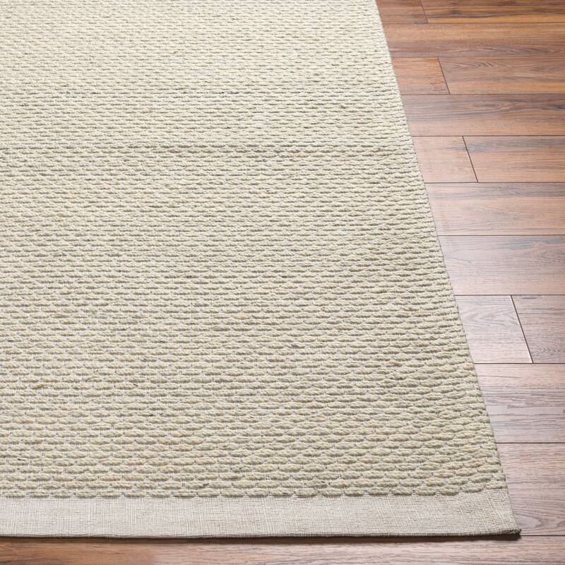 Abercom Handmade Casual Farmhouse Wool Area Rug