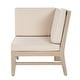 preview thumbnail 76 of 86, Christopher Knight Home - Outdoor Patio Conversation Set, Acacia Wood Frame, Cushions & Slatted Coffee Table