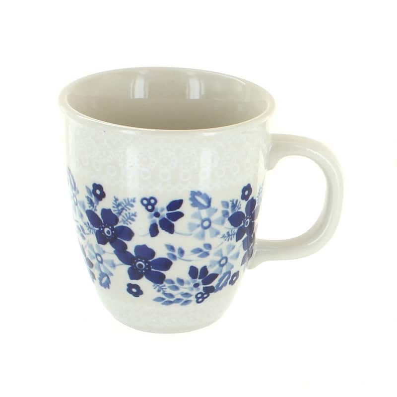 Blue Rose Polish Pottery Manufaktura Coffee Mug - Christiana